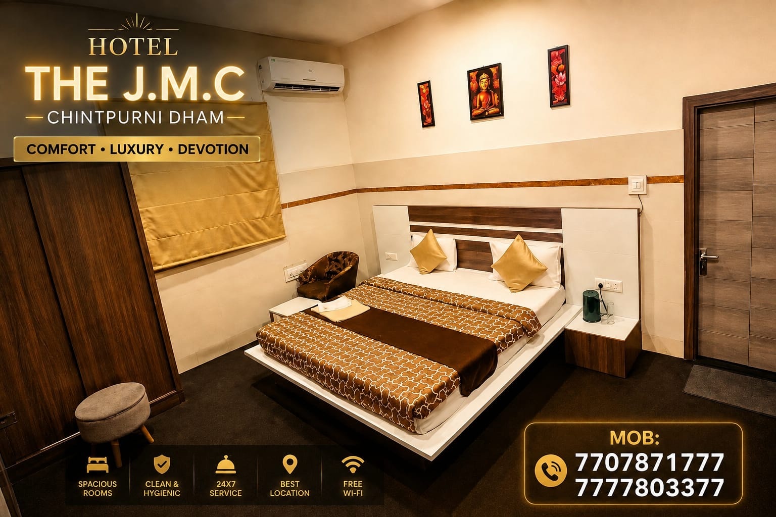 Jagran Hall at Hotel The JMC — Mata Ki Chowki and bhajan sandhya